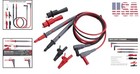 Durable Soft Silicone Test Leads Set For Fluke   Astroai Multimeters - 4 Pieces