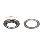 Grommet Eyelet Kit 20pcs  25mm Inner Dia With Tool  Gunmetal