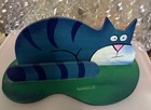 John Higby Original Art - The Cat - Painted On Wooden Napkin Holder Or Display