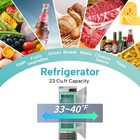 27  Commercial Fridge  Icecasa Single Door Commercial Reach-in Cooler 23 Cu ft