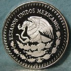 1986 Mexico 1 Onza Libertad 1 Oz  999 Silver Coin Proof  647