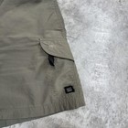 Nike Acg Shorts Mens Medium Green Cargo Hiking Web Belt Zip Pocket Ripstop Nylon