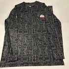 Quiksilver Hawaii Long Sleeve Rash Guard Surf Shirt Medium Qsm15ls031