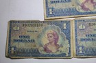 Lot Of Military Payment Certificate Mpc Series 661 One Dollar  3