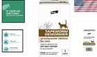 Praziquantel Tapeworm Dewormer Tablets For Cats - 3 Count - Age 6 Weeks 