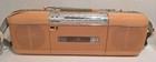 Vintage 1980s Sharp Qt-50  p  Stereo Am fm Radio Cassette Broken As-is For Parts