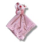 Carters Pink Mouse Security Blanket Plush Baby Lovey Infant Soft Satin Rattle 