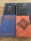 Lot Of 6 Antique Books Ben Hur  Wallace Early Edition Harper 1880 Copyright 3 