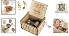 Vintage Wooden Music Box  Heartfelt Gift For Mom From Daughter     Modern Style
