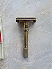  tested Working Vintage 1960 s Gillette  Adjustable 1-9 Safety Razor With Case 