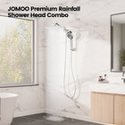 Jomoo Filtered High Pressure Shower Head Combo 10 Spray 12  Rainfall