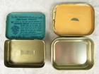 2 Empty Pipe Tobacco Tins Edgeworth Extra High Grade Sliced Condor Long Cut