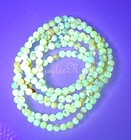 Wholesale 6 Pcs Natural Amber  5-6mm 7 5     Crystal Stretch Bracelet