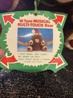Vintage Dan Dee Musical Christmas Songs Brown Teddy Bear Stuffed Animal Plush