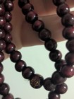 Chinese Character Engraved Wooden Necklace   Bracelet