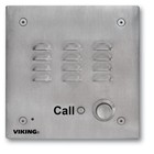 Viking Electronics Voip Entry Phone Stainless Steel With Ewp - Cable - Surface
