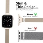 Marge Plus Slim Milanese Loop Compatible With Apple Watch Band For Women 40mm   