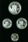 2001 American Eagle Platinum Proof 4 Coin Set In Box W  Coa