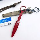 Benchmade Socp Dagger 176bksn-combo Black red fixed Brown Sheath 440c Knife
