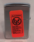 Rare 1994 Zippo Budweiser Polished Chrome Lighter New Unfired