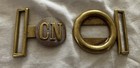 1862 Antique Style Military Belt Buckle Confederate Navy Cn Reproduction