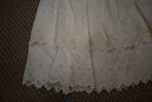 Prairie Pioneer Frontier 19th Century Ruffled Petticoat Skirt - 34w