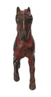 Antique 1920 s Cast Iron Bank Red Prancing Horse Coin Bank Ac Williams Art Smith