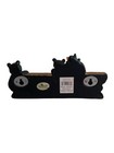 Black Bear  4 Key Holder  By Jeff Fleming Office Home Cabin Decor Figurine
