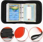 Trading Card Binder For Tcg Cards  Hold 80 Cards With 40 Removable Sleeves