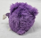 Vintage 1994 1998 Puffkins  violet  Teddy Bear W tags Purple Plush Toy
