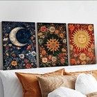 Igoodom 3 Pack Celestial Body Diamond Art Kits For Adults Diy Wall Decor
