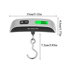 Portable Travel Lcd Digital Hanging Luggage Scale Electronic Weight 50kg 50g