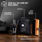 Big Fudge Vinyl Record Cleaning Kit - 4-in-1 Vinyl Record Cleaner Kit For Rec   