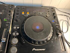 Pair Of Pioneer Dj Cdj-1000mk3 Pro Cd Turntables Set Works Great