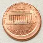 1999 Lincoln Memorial Cent Struck Off Center Error Coin  k5