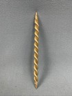1- Brass Cowgirl cowboy Twisted Toothpick Handmade By Griff   s  Usa