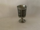 Vintage 1970 s Rein Zinn Bleifrei Pewter German Cognac Shot Glass
