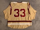 Boston College Bc Eagles Game Used Worn Hockey Goalie Jersey  Katie Burt