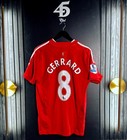 Adidas Liverpool 2008 09 Home Jersey Gerrard  8 Lfc Mens L Epl Badges Classic