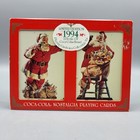 Vtg Limited Edition 1994 Coca-cola Nostalgia Playing Cards 2 Decks New Sealed