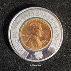 1962-d Encased Lincoln Cent Lucky Penny  Old Coins  Wayne D  Jackson  B1711
