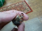  g967-2  Large 3-9 16  Gator Alligator Tooth Teeth Silver Cap Gators Pendant