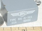 Airpax 501-a-501 Military Spec Aircraft Dc Circuit Breaker Toggle Switch  5a Usa
