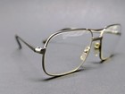 Cottet Aviator Silver Frame Eyeglasses France 62 101 54 20 145mm Vintage 70s 80s