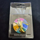 Pink Floyd The Wall Logo Belt Buckle   Wish You Were Here Spinner Pin Unused