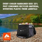 Ozark Trail Insulated Cooler Bag 12 Can Capacity Black Soft Cooler W strap