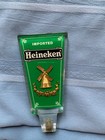 Heineken Beer Tap Handle Imported Holland Lucite Acrylic 6 1 4    Vintage