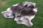 100  Real Tricolor Cowhide Rugs Area Cow Hair On Skin Floor Rug Size 67x62 