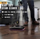New Mcculloch Mc1270 Portable Power Steam Cleaner With 16-piece Accessories