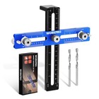Workpro Cabinet Hardware Jig Drawer Adjustable Pull Jig Template Tool Set Usa